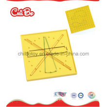 Geoboard, jouet double face avec bandes (CB-ED008-Y)